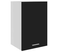 Vidaxl Hanging Cabinet Black 39.5X31X60 Cm Engineered Wood
