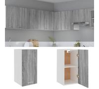 Vidaxl Hanging Cabinet Lyon Grey Sonoma 29.5X31X60 Cm Engineered Wood