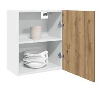vidaXL Hanging Cabinet Lyons 2 pcs Artisan Oak 50x31x60 cm Engineered Wood
