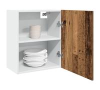 vidaXL Hanging Cabinet Lyons 2 pcs Old Wood 50x31x60 cm Engineered Wood
