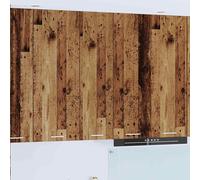 vidaXL Hanging Cabinet Old Wood 30 x 31 x 100 cm Engineered Wood