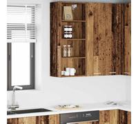 vidaXL Hanging Cabinet Old Wood 40 x 29.5 x 100 cm Engineered Wood