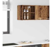 vidaXL Hanging Cabinet Old Wood 40 x 29.5 x 40 cm Engineered Wood