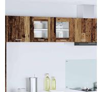 vidaXL Hanging Cabinet Old Wood 40 x 31 x 40 cm Engineered Wood