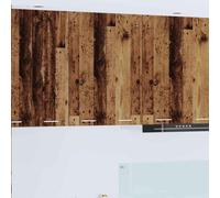 vidaXL Hanging Cabinet Old Wood 60 x 31 x 80 cm Engineered Wood