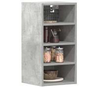 vidaXL Hanging Cabinet Riga Concrete Grey 30x29.5x60 cm Engineered Wood
