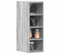 vidaXL Hanging Cabinet Riga Grey Sonoma 20x29.5x60 cm Engineered Wood