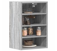 vidaXL Hanging Cabinet Riga Grey Sonoma 40x29.5x60 cm Engineered Wood