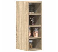 vidaXL Hanging Cabinet Riga Sonoma Oak 20x29.5x60 cm Engineered Wood