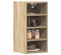 vidaXL Hanging Cabinet Riga Sonoma Oak 30x29.5x60 cm Engineered Wood, Brown