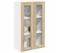 vidaXL Hanging Cabinet Sonoma Oak 60 x 31 x 100 cm Engineered Wood
