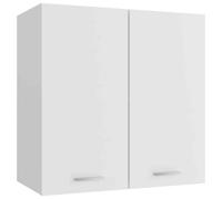vidaXL Hanging Cabinet White 60x31x60 cm Engineered Wood UK