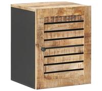 vidaXL Hanging Cabinet with Storage Brown and Black 38 x 33.5 x 48 cm, Modern Ba
