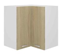 vidaXL Hanging Corner Cabinet Lyon Sonoma Oak 57x57x60 cm Engineered Wood
