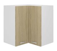 Vidaxl Hanging Corner Cabinet Sonoma Oak 57X57X60 Cm Engineered Wood