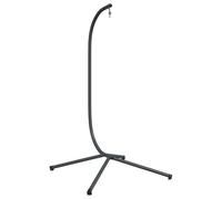 vidaXL Hanging Egg Chair Stand Hammock Chair Frame C Stand Anthracite Steel