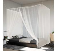 vidaXL Hanging Mosquito Net 156 Mesh White 220x150x180 cm