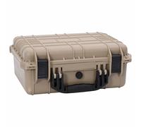 vidaXL Hard Case Sand 40.5 x 33 x 17.5 cm Polypropylene and ABS