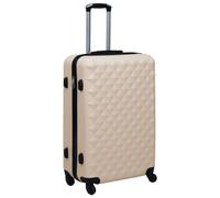 vidaXL Hardcase Trolley Gold ABS