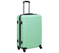 vidaXL Hardcase Trolley Mint ABS Practical Travel Luggage Bag Suitcase Set