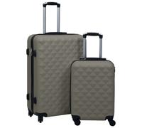 vidaXL Hardcase Trolley Set 2 pcs Anthracite ABS
