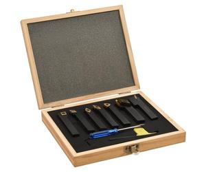 vidaXL - Hardware>Tools>Milling Machines - All Products (Above 0 Value) - 12 Pieces Indexable Turning Tool Set 12x12 mm 80 mm