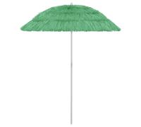vidaXL Hawaii Beach Umbrella Green 180 cm Patio Parasol Sunshade Sun Shelter