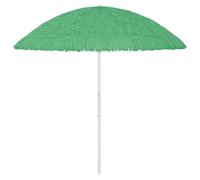 vidaXL Hawaii Beach Umbrella Green 300 cm UK HOT
