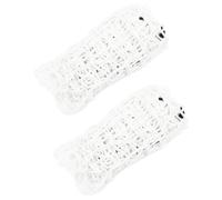 vidaXL Hay Nets/Slow Feeder for Horses/Ponies - Rectangular White Polypropylene - 100x90 cm - Set of 2