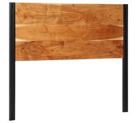vidaXL Headboard 120 cm Solid Wood Acacia and Iron