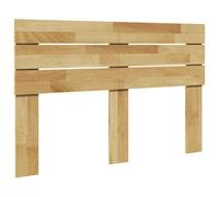 vidaXL Headboard 120 cm Solid Wood Oak