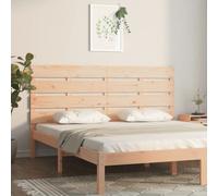 vidaXL Headboard 120x3x80 cm Solid Wood Pine