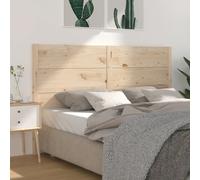vidaXL Headboard 141x4x100 cm Solid Wood Pine NEW