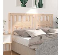 vidaXL Headboard 206x4x100 cm Solid Wood Pine 02 UK HOT