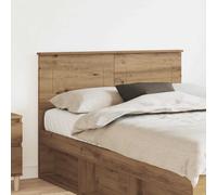 vidaXL Headboard Artisan Oak 120 cm Engineered wood