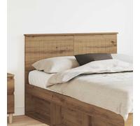 vidaXL Headboard Artisan Oak 120 cm Engineered wood