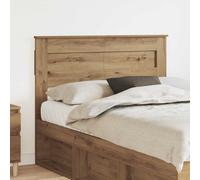 vidaXL Headboard with Headboard Artisan Oak 120 cm Engineered wood, Stylish Bedroom Decor, Modern Rectangular Headboard, Durable Wooden Bed Accessories, Functional Indoor Furniture Design