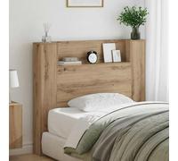 vidaXL Headboard Artisan Oak 120 x 15 x 103.5 cm Engineered Wood
