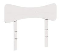 vidaXL Headboard Bed Header Bed Headboard Panel White 100 cm Solid Wood Pine