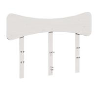 vidaXL Headboard Bed Header Bed Headboard Panel White 120 cm Solid Wood Pine