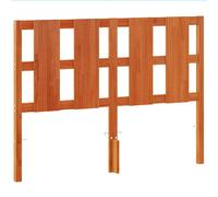 vidaXL Headboard Wax Brown 135 cm Solid Wood Pine