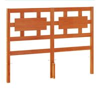 vidaXL Headboard Bed Header Bed Headboard Wax Brown 135 cm Solid Wood Pine