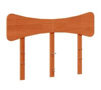 vidaXL Headboard Wax Brown 135 cm Solid Wood Pine