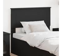 vidaXL Headboard Black Oak 100 cm Engineered wood