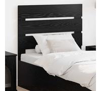 vidaXL Headboard Black Oak 100 cm Engineered Wood