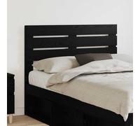 vidaXL Headboard Black Oak 120 cm Engineered wood