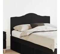 vidaXL Headboard Black Oak 120 cm Engineered wood