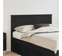 vidaXL Headboard Black Oak 135 cm Engineered wood
