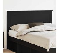 vidaXL Headboard Black Oak 140 cm Engineered Wood