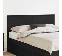vidaXL Headboard Black Oak 160 cm Engineered wood